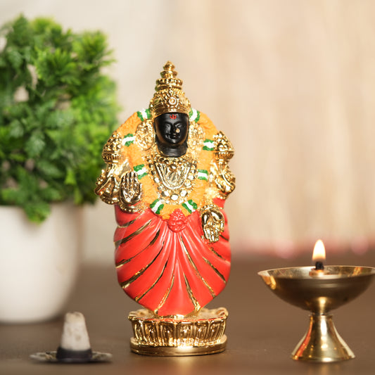 Goddess Padmavathi Idol 24K Gold Plated - 4.5 Inches